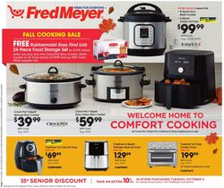 Catalogue Fred Meyer from 09/29/2021