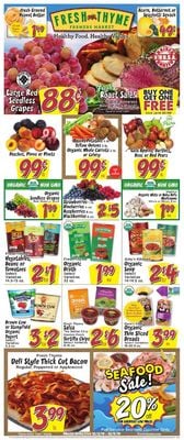 Catalogue Fresh Thyme from 10/02/2019