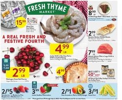 Catalogue Fresh Thyme from 06/29/2022