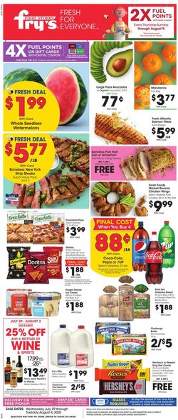 Catalogue Fry’s from 07/29/2020