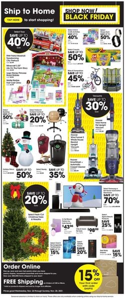 Catalogue Fry’s BLACK FRIDAY 2021 from 11/24/2021