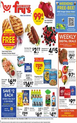 Current weekly ad Fry’s