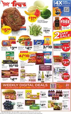 Current weekly ad Fry’s