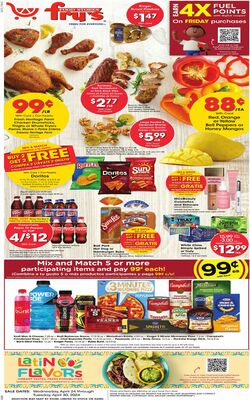 Current weekly ad Fry’s