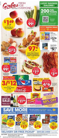 Catalogue Gerbes Super Markets from 03/10/2021