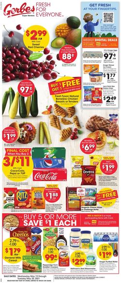 Catalogue Gerbes Super Markets from 05/19/2021