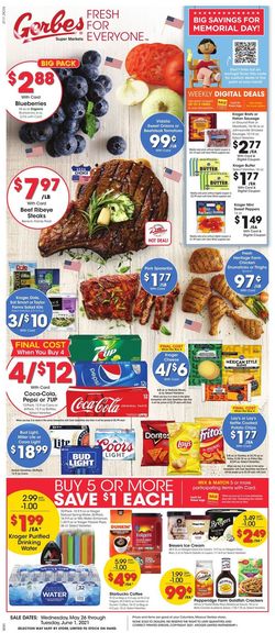 Catalogue Gerbes Super Markets from 05/26/2021