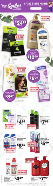 Catalogue Gerbes Super Markets from 02/02/2022