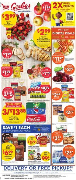 Catalogue Gerbes Super Markets from 05/18/2022