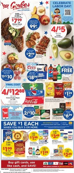 Catalogue Gerbes Super Markets from 08/31/2022