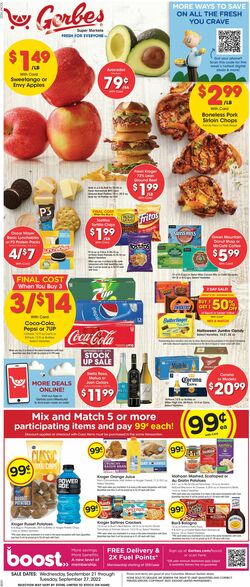 Current weekly ad Gerbes Super Markets