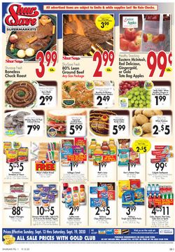 Catalogue Gerrity's Supermarkets from 09/13/2020