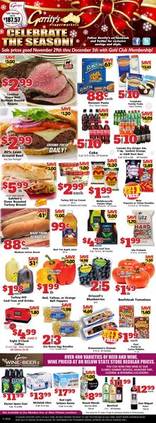 Catalogue Gerrity's Supermarkets - Cyber Monday 2020 from 11/29/2020