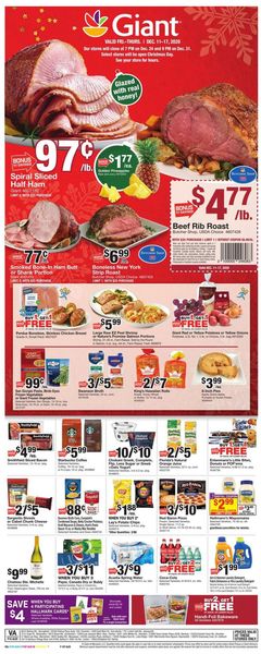 Catalogue Giant Food from 12/11/2020