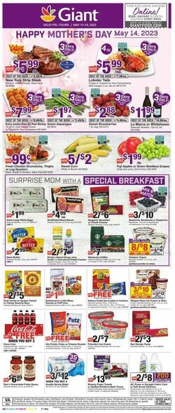 Current weekly ad Giant Food