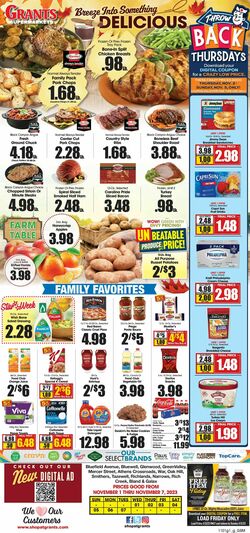 Current weekly ad Grant's Supermarket