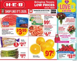 Catalogue H-E-B from 02/12/2020