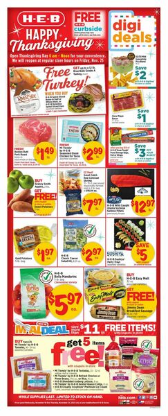 Catalogue H-E-B from 11/16/2022