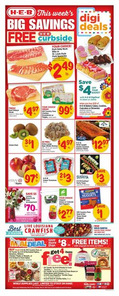 Current weekly ad H-E-B