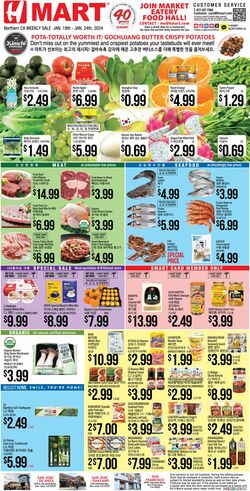 Catalogue H Mart from 01/18/2024
