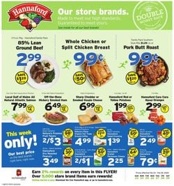 Catalogue Hannaford from 02/23/2020