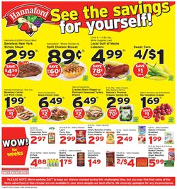 Catalogue Hannaford from 08/09/2020