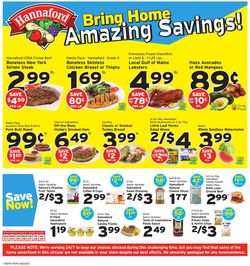 Catalogue Hannaford from 08/23/2020