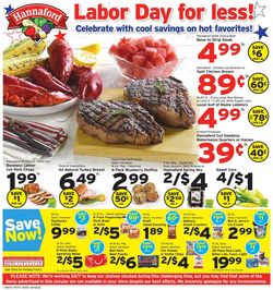 Catalogue Hannaford from 08/30/2020