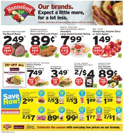 Catalogue Hannaford from 11/01/2020