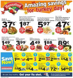 Catalogue Hannaford from 11/15/2020