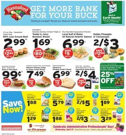 Catalogue Hannaford from 04/18/2021