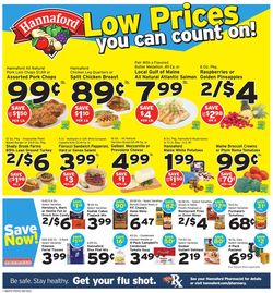 Catalogue Hannaford from 09/19/2021