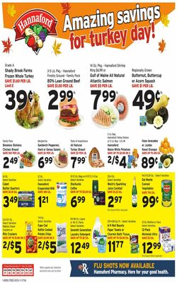 Catalogue Hannaford from 11/17/2024