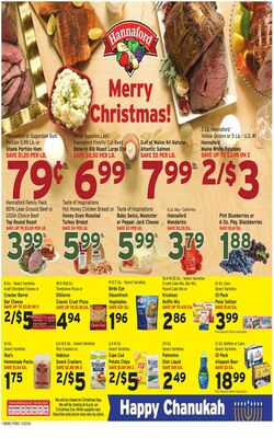 Current weekly ad Hannaford