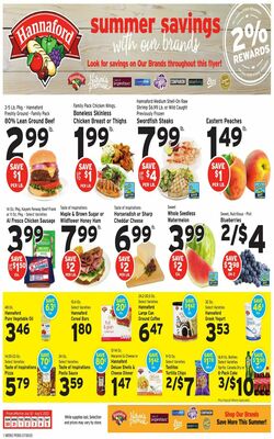 Catalogue Hannaford from 07/30/2023