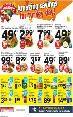 Catalogue Hannaford from 11/12/2023
