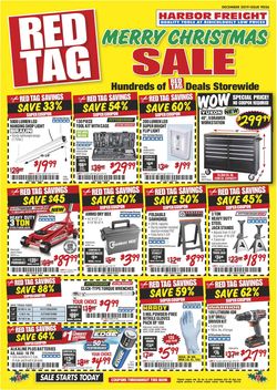 Catalogue Harbor Freight -  Christmas Ad 2019 from 12/01/2019