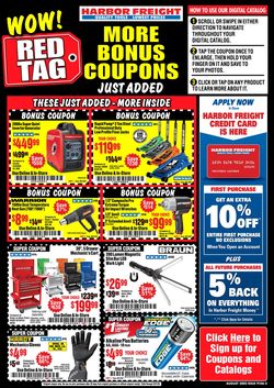 Catalogue Harbor Freight from 08/01/2020