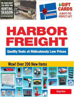 Catalogue Harbor Freight from 12/02/2020