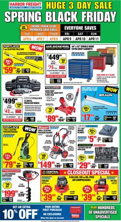 Catalogue Harbor Freight from 04/06/2021