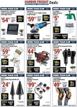 Catalogue Harbor Freight from 10/29/2021