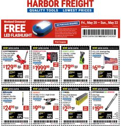 Catalogue Harbor Freight from 05/09/2022