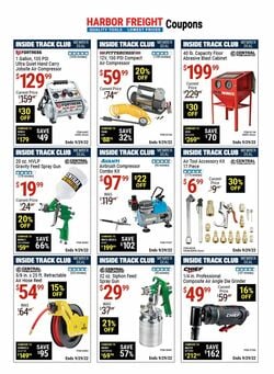 Catalogue Harbor Freight from 09/08/2022