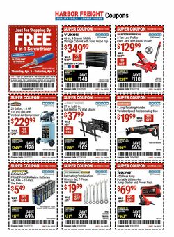 Catalogue Harbor Freight from 04/06/2023