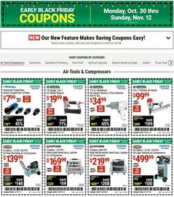 Catalogue Harbor Freight from 10/30/2023