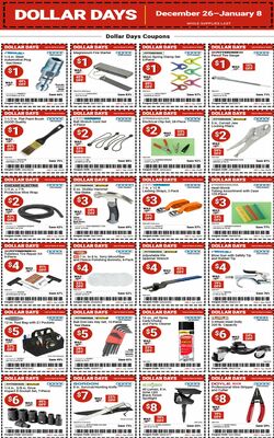 Catalogue Harbor Freight from 12/30/2024