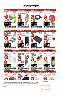 Catalogue Harbor Freight from 08/28/2024