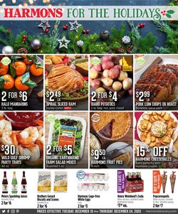 Catalogue Harmons Christmas Ad 2020 from 12/15/2020