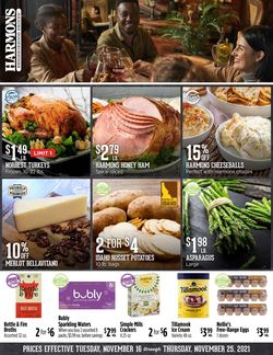 Catalogue Harmons THANKSGIVING 2021 from 11/18/2021
