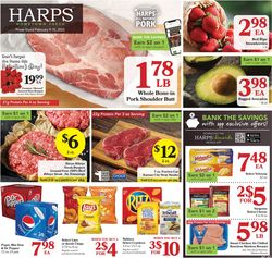 Current weekly ad Harps Foods